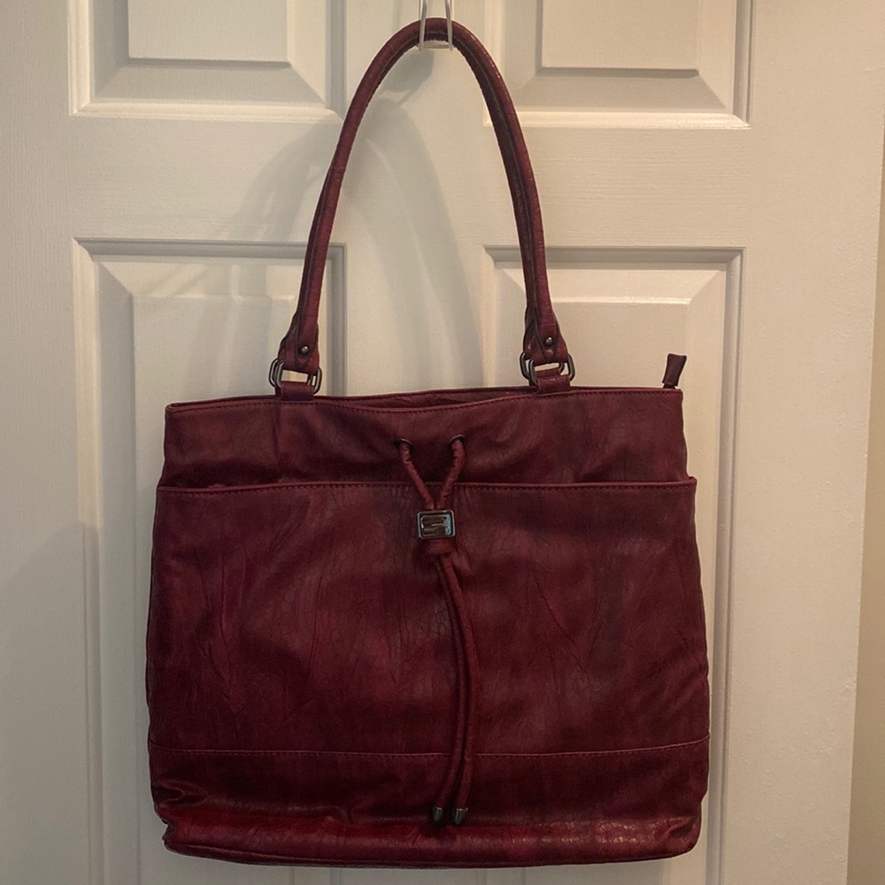 New Clark’s Maroon Laptop/ToteBag